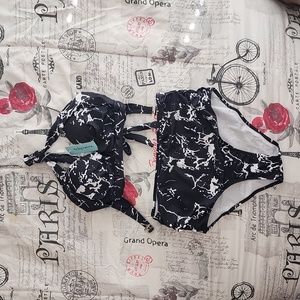 High Waisted Bikini Swimsuit Two piece New with tags